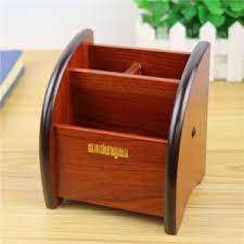 Hộp cắm bút gỗ Xukiva 111 – HCBGX111