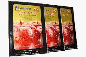 Giấy in ảnh Kim Mai ĐL 135gsm (bóng 1 mặt)